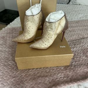 Authentic red bottoms